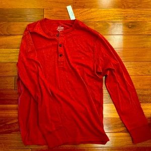 Men’s NWT J Crew slim fit henley